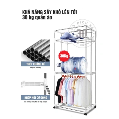 Tủ sấy ion Makxim USA V3T 1.600W – Sấy nhanh, sưởi ấm mùa đông, giá chỉ 1,229,000₫