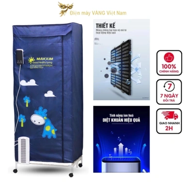 Tủ sấy ion Makxim USA V3T 1.600W – Sấy nhanh, sưởi ấm mùa đông, giá chỉ 1,229,000₫ 10 Tủ sấy ion Makxim USA V3T 1.600W – Sấy nhanh, sưởi ấm mùa đông, giá chỉ 1,229,000₫ 10