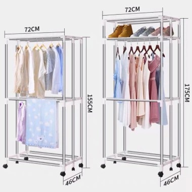 Tủ sấy quần áo 1.200W siêu nhanh, điều khiển từ xa, không tiếng ồn - Giá ưu đãi 1,150,000₫