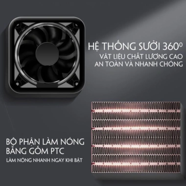 Tủ sấy quần áo 1.200W siêu nhanh, điều khiển từ xa, không tiếng ồn - Giá ưu đãi 1,150,000₫