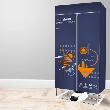 Tủ Sấy Quần Áo 1.500W ION Khử Khuẩn Siêu Nhanh Gấp Gọn Tiện Lợi - Ưu Đãi 1,400,000₫