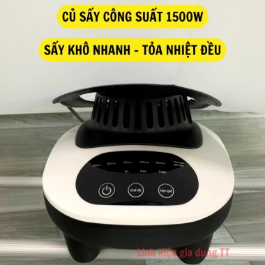 Tủ sấy quần áo 1.500W - Sấy khô nhanh, diệt khuẩn, 3 tầng treo - Giá chỉ 866.000 VND 5 Tủ sấy quần áo 1.500W - Sấy khô nhanh, diệt khuẩn, 3 tầng treo - Giá chỉ 866.000 VND 5