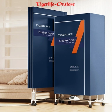 Tủ Sấy Quần Áo 1.500W Siêu Nhanh - Ion Khử Khuẩn, Gấp Gọn Di Chuyển Dễ Dàng - Giá 1,5 Triệu