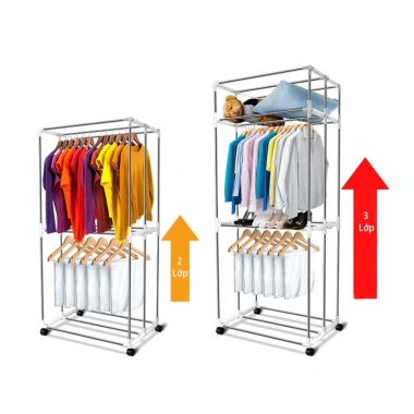 Tủ sấy quần áo 2-3 tầng thông minh, điều khiển từ xa, gấp gọn, BH 1 năm - Giá chỉ 893.000 VND 9 Tủ sấy quần áo 2-3 tầng thông minh, điều khiển từ xa, gấp gọn, BH 1 năm - Giá chỉ 893.000 VND 9