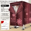 Tủ sấy quần áo 2-3 tầng thông minh, điều khiển từ xa, gấp gọn, BH 1 năm - Giá chỉ 893.000 VND 10