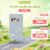 Tủ Sấy Quần Áo Bear HGJ D12D5 475L 2 Tầng Gấp Gọn - Sấy Nhanh, Diệt Khuẩn, Hẹn Giờ