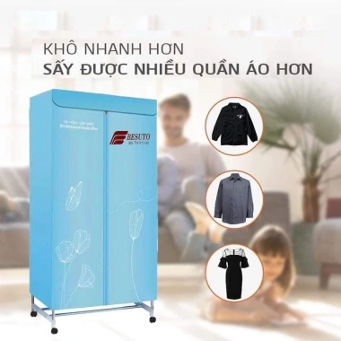 Tủ Sấy Quần Áo BESUTO 360 3 Hướng, Diệt Khuẩn và Lưu Hương, Chạy Êm Ái - Giá 1.035.000₫ 5