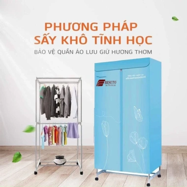 Tủ Sấy Quần Áo BESUTO 360 3 Hướng, Diệt Khuẩn và Lưu Hương, Chạy Êm Ái - Giá 1.035.000₫ 6