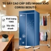 Tủ sấy quần áo Besuto Thái Lan 1.200W inox diệt khuẩn, điều khiển từ xa - Giá chỉ 1,190,000₫