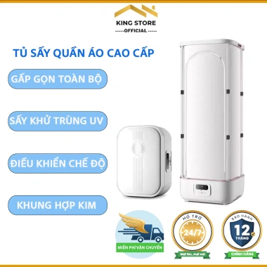 Tủ Sấy Quần Áo Cao Cấp Yangzi Đa Năng Gấp Gọn Khử Trùng UV & Hơi Nước Giá Ưu Đãi 3,490,000₫