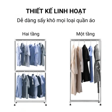 Tủ Sấy Quần Áo CORISU BESUTO 1.200W - Tự Động Tắt Quá Nhiệt, Khử Nấm Móc, Giá Ưu Đãi 1,252,000₫ 7
