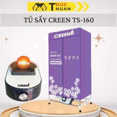 Tủ Sấy Quần Áo CREEN CR-TS160 Máy Sấy Chính Hãng Bảo Hành 12 Tháng Giá 920.000 VND