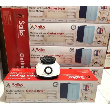 Tủ sấy quần áo đa năng Saiko CD-1.800 2.100W cỡ to - Giá chỉ 1.28 triệu, giảm mạnh