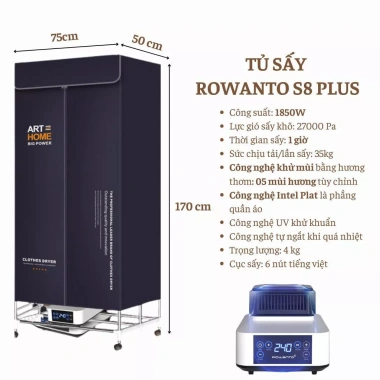 Tủ sấy quần áo đa năng tiết kiệm không gian, điện năng - Phù hợp tiệm giặt là, giá ưu đãi 10 Tủ sấy quần áo đa năng tiết kiệm không gian, điện năng - Phù hợp tiệm giặt là, giá ưu đãi 10