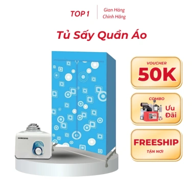 Tủ sấy quần áo điều khiển từ xa, chắc chắn, không tiếng ồn – Cao cấp, giá 523k