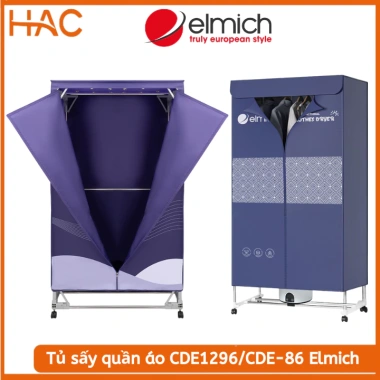 Tủ sấy quần áo Elmich CDE-8.641 1.800W Inox 2 tầng - Sấy nhanh, giá ưu đãi 1.58 triệu