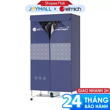 Tủ Sấy Quần Áo Elmich CDE-8.641 2 Tầng Chịu Tải 30kg Hẹn Giờ 3h Giảm Giá 1.589.000₫