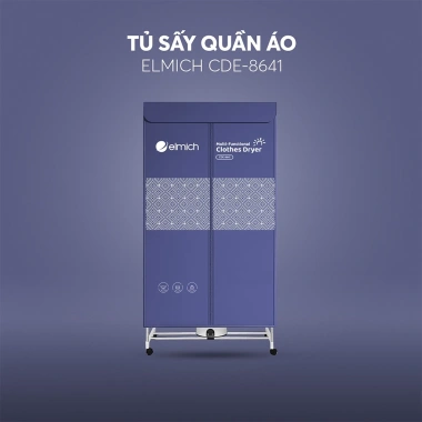 Tủ Sấy Quần Áo Elmich CDE-8.641 2 Tầng Chịu Tải 30kg Hẹn Giờ 3h Giảm Giá 1.589.000₫ 5 Tủ Sấy Quần Áo Elmich CDE-8.641 2 Tầng Chịu Tải 30kg Hẹn Giờ 3h Giảm Giá 1.589.000₫ 5