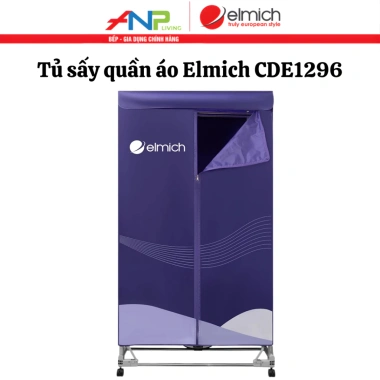 Tủ Sấy Quần Áo Elmich CDE1.296 CDE-8.641 - Sấy Khô Nhanh, Khử Mùi, Tiết Kiệm Điện, Giá 1,530,000 VND
