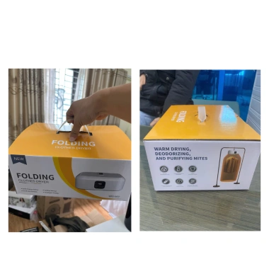 Tủ Sấy Quần Áo Gấp Gọn 360 Ánh Sáng Tự Nhiên - Khử Khuẩn Kép, Khô Nhanh, Giá 482.000₫