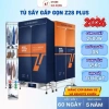 Tủ Sấy Quần Áo Gấp Gọn ZLIFE Z28 2 Tầng 1m8 - 2.200W Khử Khuẩn, Sưởi Khô Giày Dép