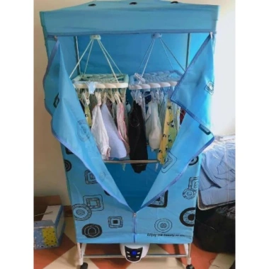 Tủ Sấy Quần Áo Hai Tầng Điều Khiển Từ Xa - Sấy Siêu Nhanh, Khô Ngay