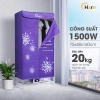 Tủ sấy quần áo Hare khô nhanh êm khử khuẩn không ồn - Bảo hành 12 tháng - 586.300₫ 10