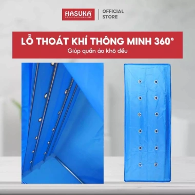 Tủ sấy quần áo HASUKA HSK-116MS 2.350W - Bảo hành 24 tháng, giảm giá 1.579.000 VND