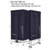 Tủ Sấy Quần Áo HOKU 360° 1.7m 2 Tầng, 2.000W, UV Khử Khuẩn 99.9% - 1.449.000đ 7