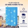 Tủ sấy quần áo inox 2 tầng điều khiển từ xa, sấy nhanh, bảo hành 12 tháng - 799.000 VND