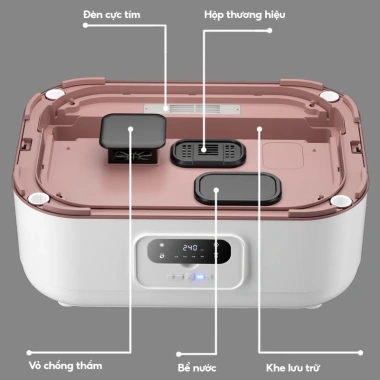 Tủ sấy quần áo JX245 gấp gọn, đa năng khử trùng UV + hơi nước - Giá 5,5 triệu
