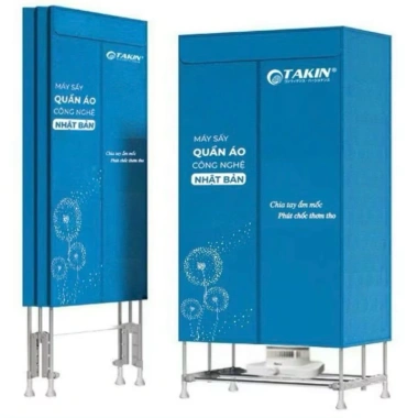 Tủ Sấy Quần Áo Khung Thẳng TAKIN TK6.212 1.500W 2 Tầng - Sấy 25kg, Giá 785.000đ 5 Tủ Sấy Quần Áo Khung Thẳng TAKIN TK6.212 1.500W 2 Tầng - Sấy 25kg, Giá 785.000đ 5