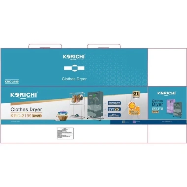 Tủ Sấy Quần Áo Korichi KRC-2.199 25kg - Công Nghệ PTC Diệt Khuẩn, Giá 1,390,000₫