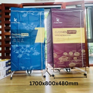 Tủ Sấy Quần Áo KUSCHELN 2.000W – Tốc Độ Nhanh, Khử Mùi, Giữ Hương Thơm, 949.000₫
