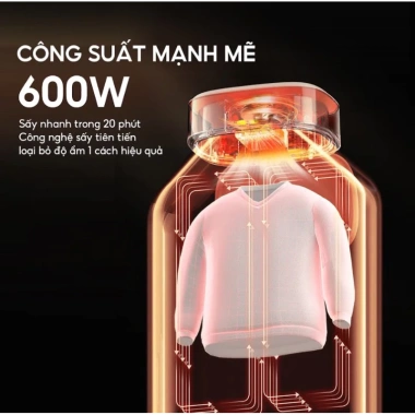 Tủ sấy quần áo Lebenlang LBL6.268 di động - Bảo hành 24 tháng, Giá chỉ 999.000đ 6 Tủ sấy quần áo Lebenlang LBL6.268 di động - Bảo hành 24 tháng, Giá chỉ 999.000đ 6