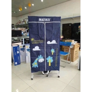 Tủ Sấy Quần Áo Matika CD1.218 2 Tầng Khung INOX - Bảo Hành 12 Tháng - 850.000 3 Tủ Sấy Quần Áo Matika CD1.218 2 Tầng Khung INOX - Bảo Hành 12 Tháng - 850.000 3