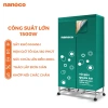 Tủ sấy quần áo Nanoco NCD1.502 màu xanh 1.500W, sức chứa tối đa 20kg - Giá giảm 1.045.000 VND 5