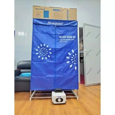 Tủ sấy quần áo Nineshield 1.500W - Samsung Camac, máy cơ chính hãng, chỉ 590k 8