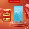 Tủ Sấy Quần Áo Nineshield 15kg 1.300W - Bảo hành 12 Tháng, Tặng Điều Khiển, Giá 649k 7