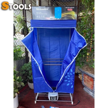 Tủ sấy quần áo Nineshield chính hãng cao ấp, khung inox, khô nhanh, bảo hành 12 tháng – 535.000₫ 5
