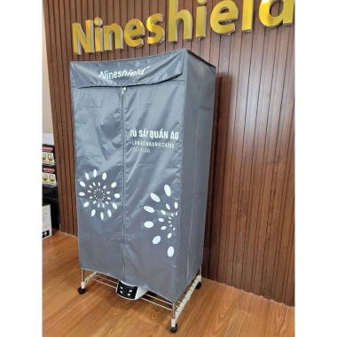 Tủ sấy quần áo Nineshield KB009 1.300W khử khuẩn, sấy khô 20kg, gấp gọn, giảm giá 689k 5 Tủ sấy quần áo Nineshield KB009 1.300W khử khuẩn, sấy khô 20kg, gấp gọn, giảm giá 689k 5