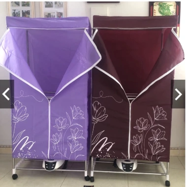 Tủ Sấy Quần Áo Nineshiled 4 In 1 Diệt Khuẩn, Công Suất Lớn, Gấp Gọn Đa Năng - Bảo Hành 12 Tháng, Giá 585.000₫
