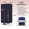 Tủ Sấy Quần Áo Rowanto Gấp Gọn, Điều Khiển Từ Xa, Chống ẩm Mốc, Giá 1.249.000₫ 10
