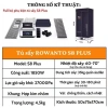 Tủ sấy quần áo ROWANTO S8+ gấp gọn 1m7 đa năng 5 mùi hương 1.850W khử khuẩn ION giá ưu đãi 1.385.000 VND 3