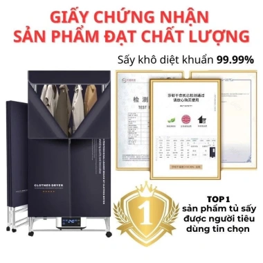 Tủ Sấy Quần Áo Rowanto S8 Plus 1.850W - Sấy Khô Phẳng Nhanh, Giá Ưu Đãi 1.269.000 VND