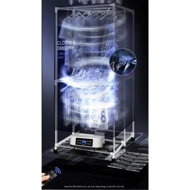 Tủ sấy quần áo RULAX 3 tầng 30kg, gấp gọn đa năng, 2.000W, BH 12 tháng - Giá ưu đãi 1,279,000₫ 6 Tủ sấy quần áo RULAX 3 tầng 30kg, gấp gọn đa năng, 2.000W, BH 12 tháng - Giá ưu đãi 1,279,000₫ 6