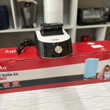 Tủ sấy quần áo SAIKO CD1.502 15kg, sưởi phòng, bảo hành 18 tháng - 819.000 VND 3