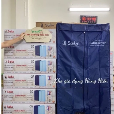 Tủ sấy quần áo Saiko Nhật Bản CD-1.800 1.800W đa năng - Bảo hành 18 tháng, giá chỉ 802.620₫ 2