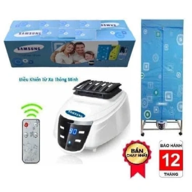 Tủ Sấy Quần Áo Samsung Chính Hãng – Hai Tầng, Điều Khiển Từ Xa, Sấy Nhanh 159.900₫