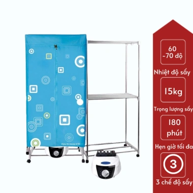 Tủ sấy quần áo Samsung giá 535k - Tiện dụng cho mùa mưa, giảm đến 150k